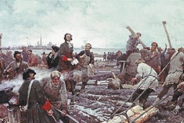 Петр I и рабочие